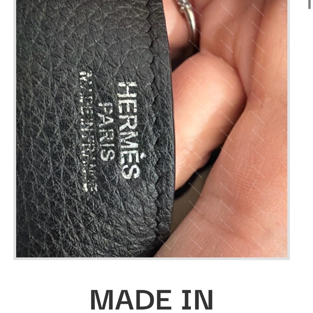 Hermes’ Lindy black Leather Women's Shoulder Bag - Picture 3 of 6